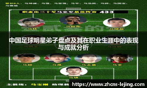 中国足球明星弟子盘点及其在职业生涯中的表现与成就分析
